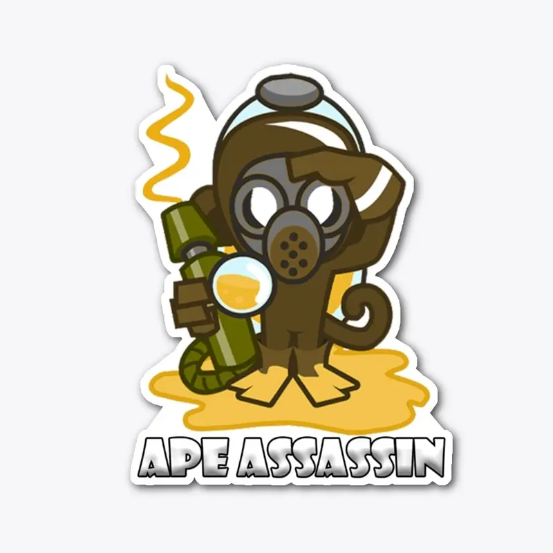 Ape Assassin logo by jCruceWeb